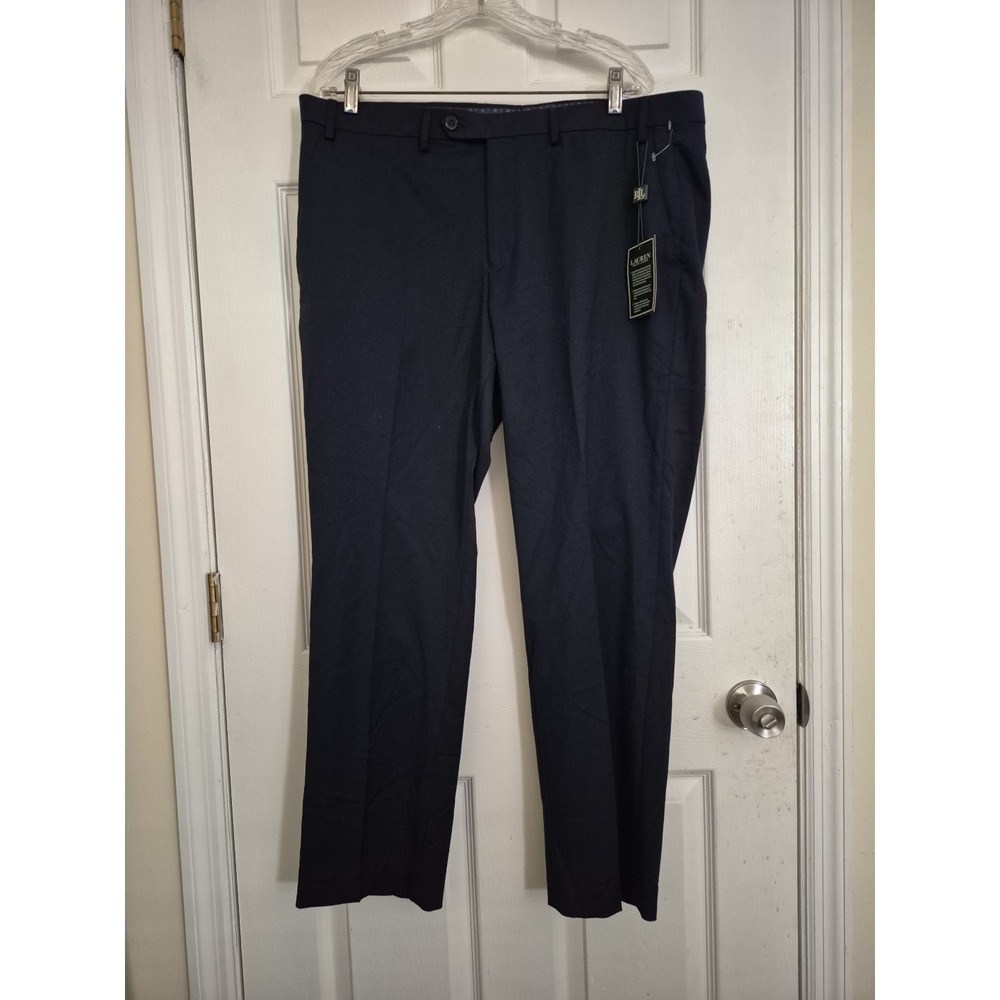Lauren‎ Ralph Lauren Edgewood Suit Sep Pants Total Comfort Dark Navy 38Wx30L NWT